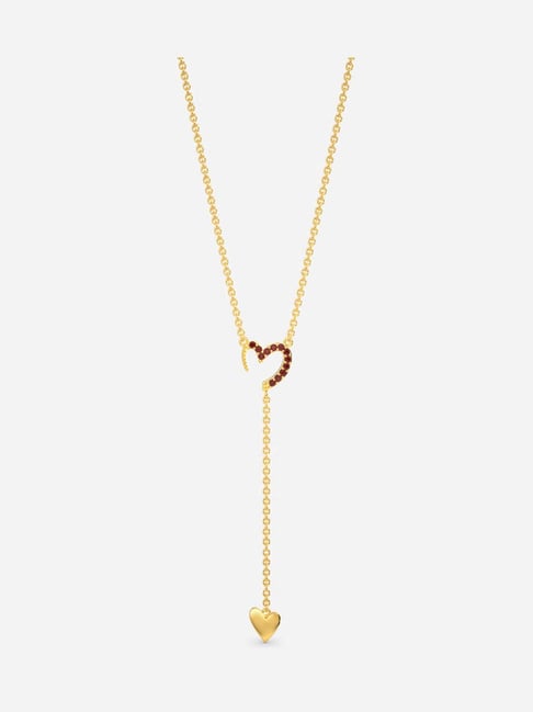 Heart Necklace Diamond Accents 10K Rose Gold | Kay Outlet