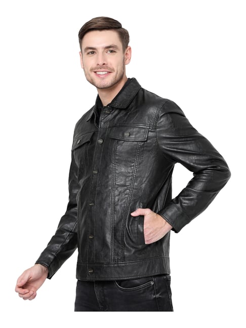 Mufti leather jacket best sale