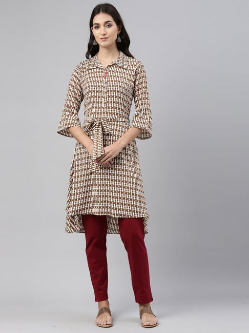 Buy Pink Kurtis & Tunics for Women by NEERUS Online | Ajio.com