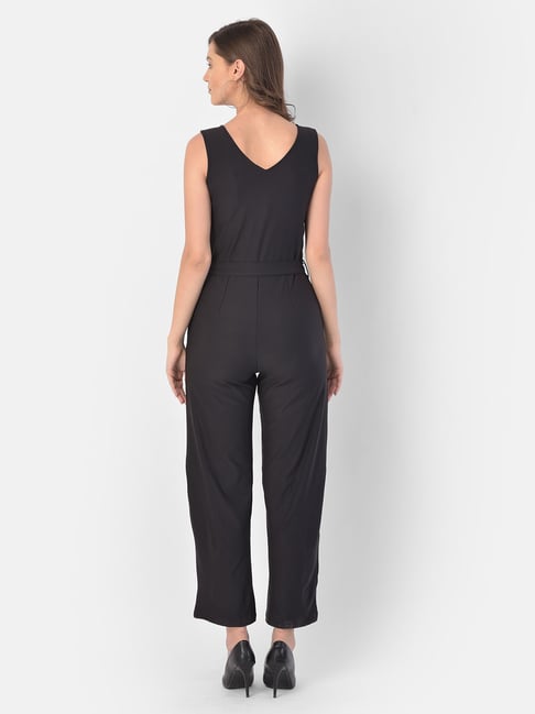 Eavan Black Full Length Jumpsuit