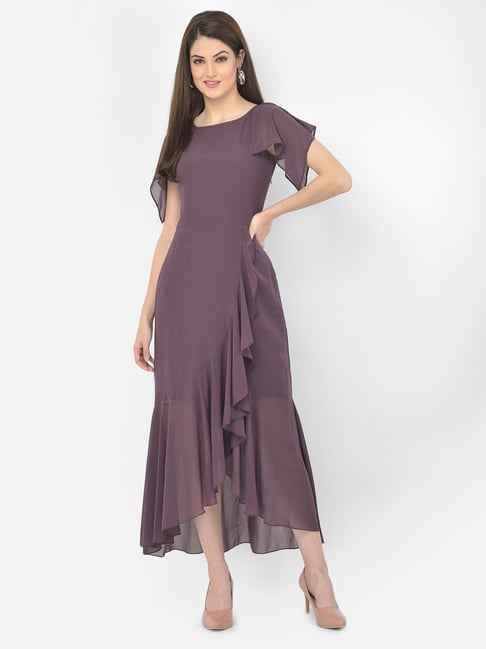 Eavan Purple Maxi Dress Price in India
