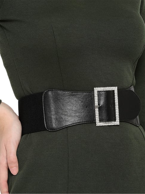 Black Corset Belt | Wide Belts for Women | HAUTE CUIR – Haute Cuir
