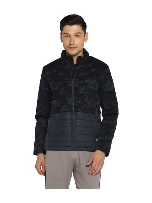 Buy Woodland Black Regular Fit High Neck Jacket for Men Online @ Tata CLiQ