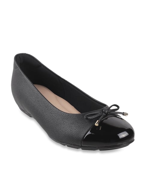 Buy Da Vinchi by Metro Women's Black Flat Ballets for Women at