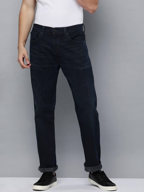 Levi's 551Z Dark Indigo Straight Fit Jeans-Levi's-Apparel-TATA CLIQ