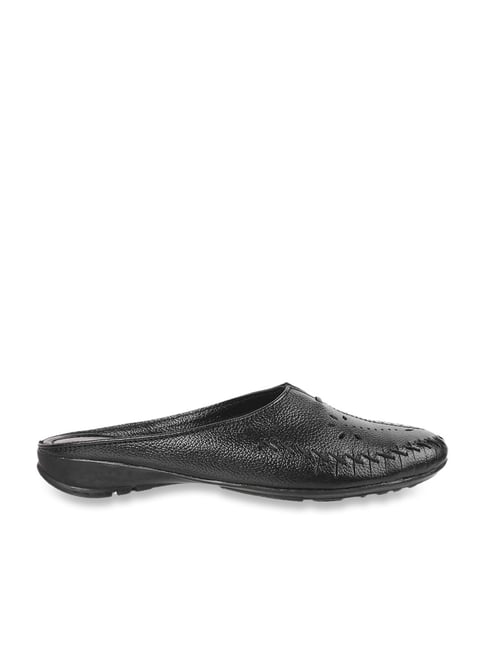 Mochi Women's Jet Black Casual Sandals-picture-46