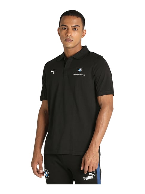 Puma BMW Motorsport Black Polo T-Shirt