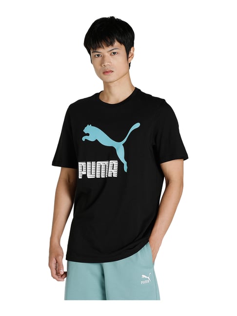 Puma Classics Black Crew T-Shirt