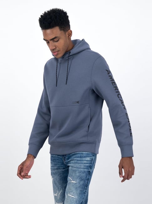 American eagle blue outlet sweatshirt