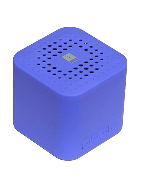 iBall Musi Cube X1 Bluetooth Speaker (Coral Blue)