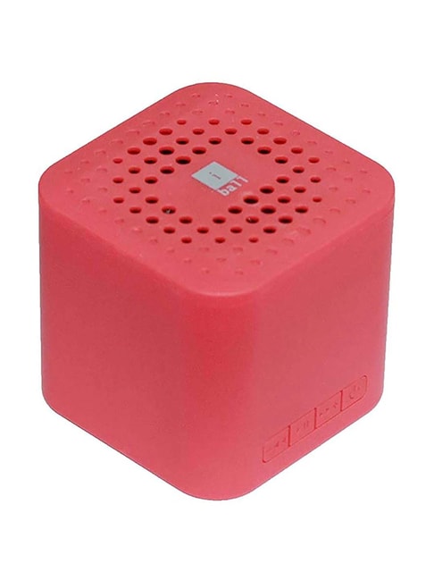 iBall Musi Cube X1 Bluetooth Speaker (Red)
