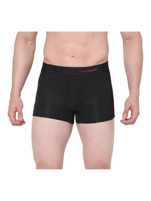 Van Heusen Innerwear Black Regular Fit Trunks