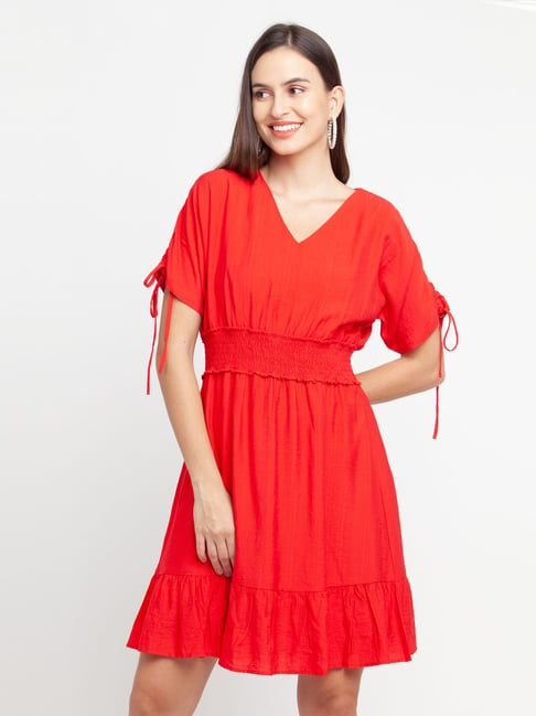 Buy Red Dresses for Women by CARLTON LONDON Online | Ajio.com