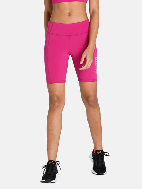 pink puma biker shorts