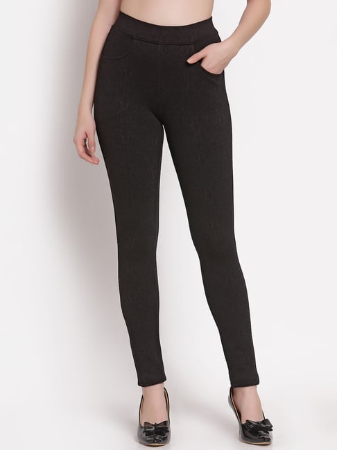 Black jeggings outlet online