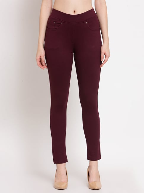 Westwood Wine Skinny Fit Jeggings-picture-33