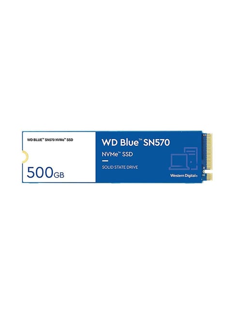 WD WDS500G3B0C 500GB M.2 PCIe NVMe SSD (Blue)