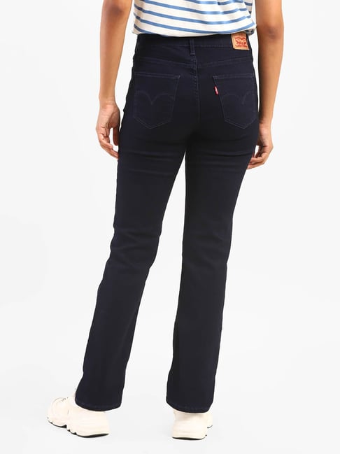 Levi Strauss Levi 714 Buy Levi's 714 Dark Indigo Mid Rise Jeans