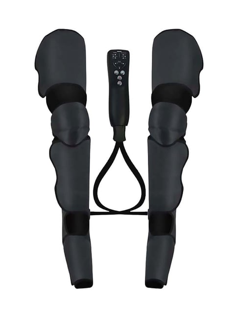 beatXP AirStream Pro Air Compression Full Leg Massager (Black)