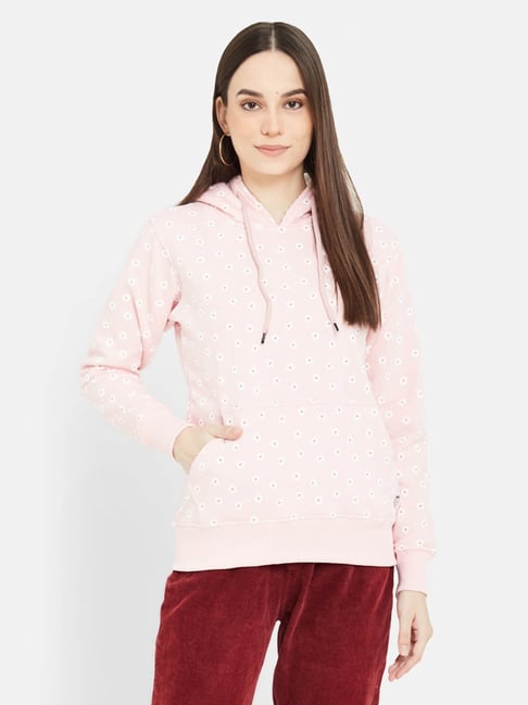 Buy Duke Pink Printed Sweatshirt for Women Online Tata CLiQ