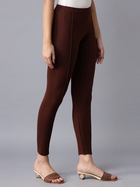 Brown fleece lined leggings Size undefined - $11 - From Kaitlyn