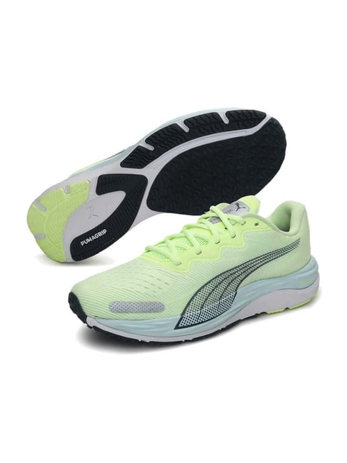 Buy Puma Men's Velocity Nitro Green Running Shoes for Men at