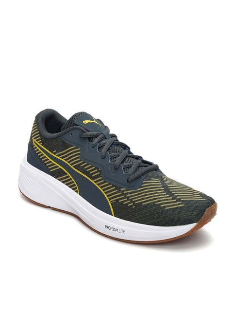 Puma charcoal grey running on sale shoes