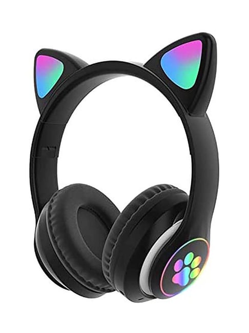 WK LIFE K8 Wireless kids Headphones With Mic Gaming Headset  Bluetooth (Black)