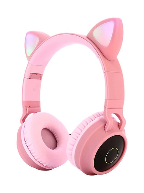 Buy WK Life Born To Live K9 RGB LED Bluetooth Headphone (Pink