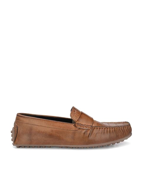 Carlo Romano Men's Tan Casual Loafers-picture-22