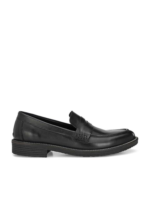 Carlo Romano Men's Black Casual Loafers-picture-30