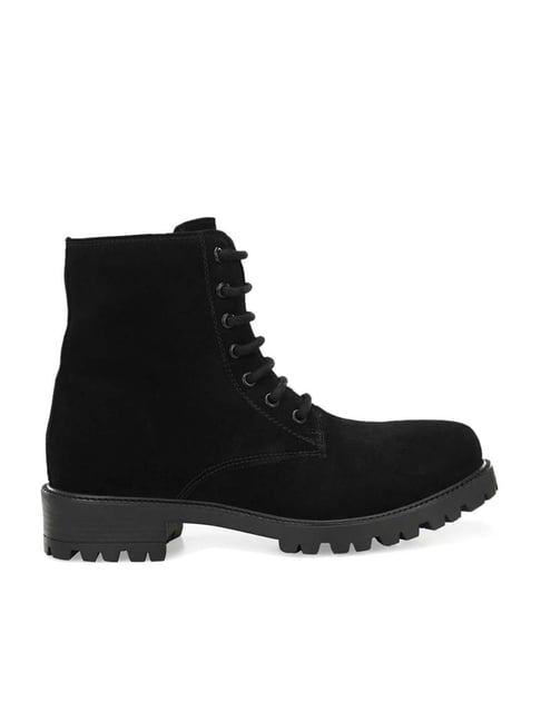 Carlo Romano Women's Black Casual Boots-picture-11