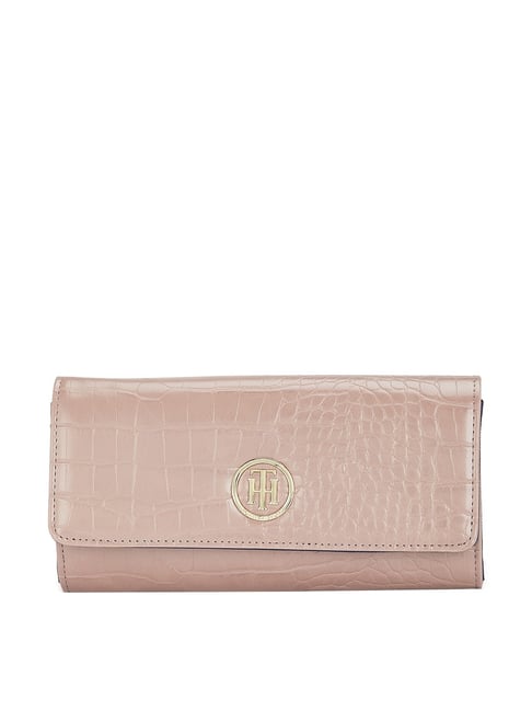 Tommy Hilfiger Jocelyn Pink Solid Wallet for Women