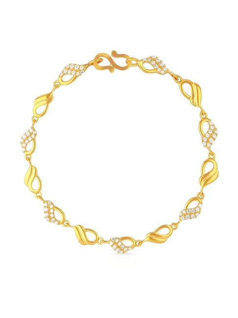 The Piyasha 22 KT Yellow Gold Bracelet