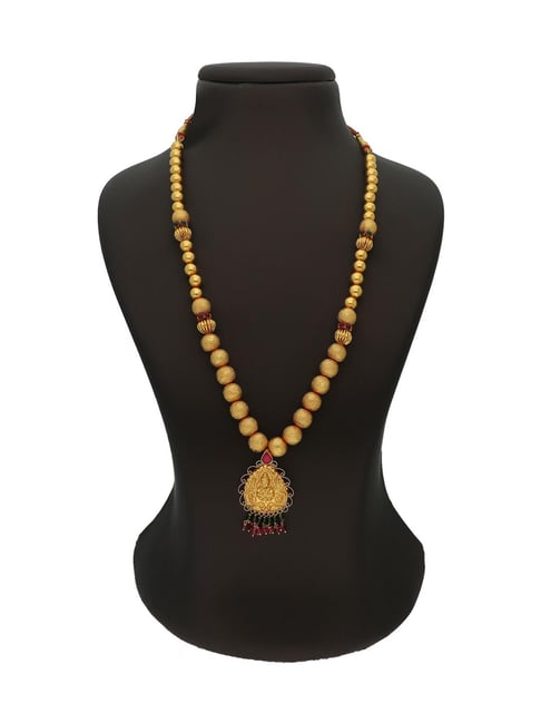 Buy Malabar Gold And Diamonds 22k Gold Necklace For Women Online At ...