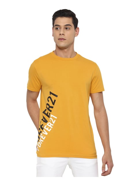 forever 21 yellow shirt