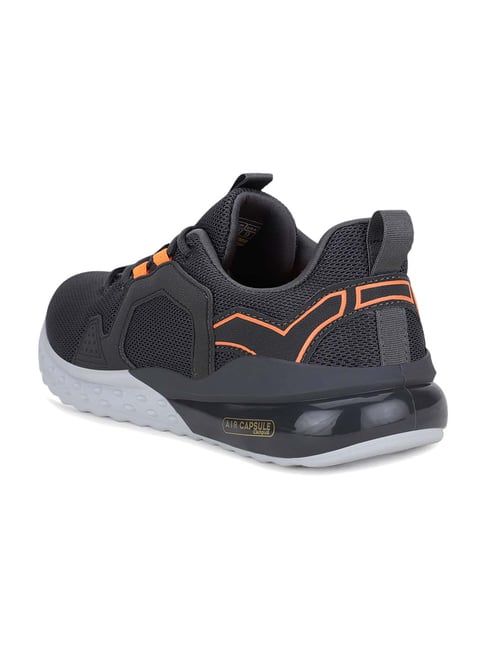 PATRIK PRO Grey Running Shoes 
