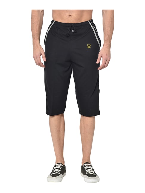 Vimal Jonney Black Regular Fit Capris-picture-47