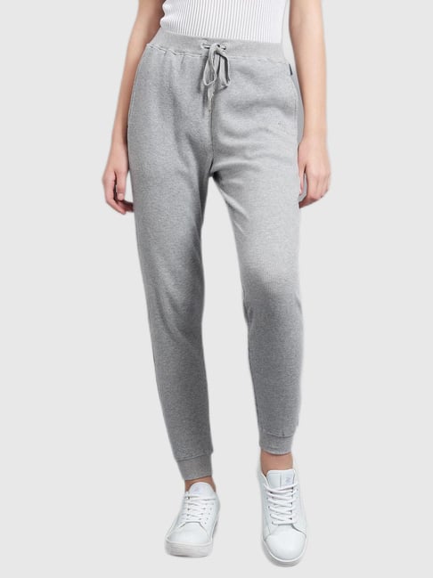 Buy Beverly Hills Polo Club Grey Regular Fit Track Pants for Women