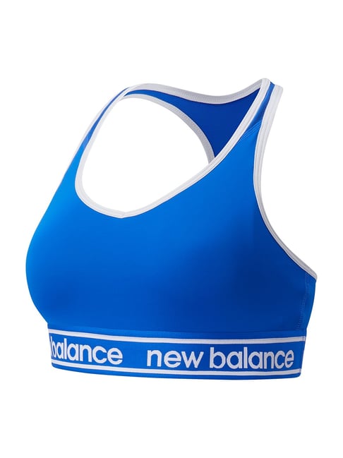 New Balance Blue Scoop Neck Sports Bra-picture-40