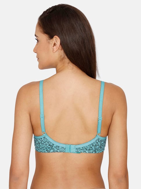 Buy Rosaline by Zivame Blue Non Wired Non Padded T-Shirt Bra for Women  Online @ Tata CLiQ