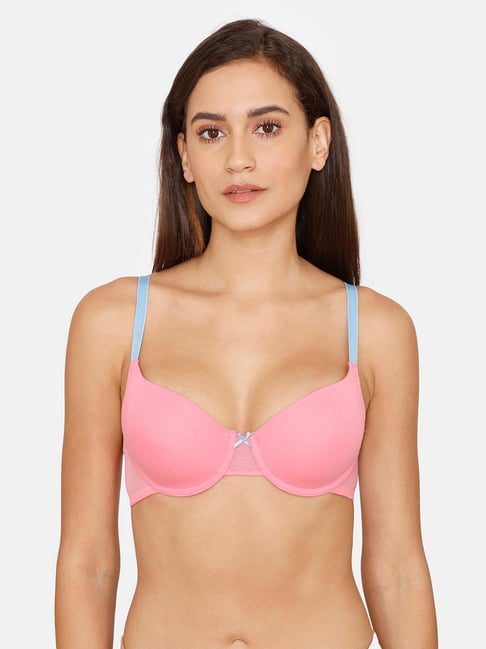 Buy Zivame Pink Padded Bra for Women Online @ Tata CLiQ