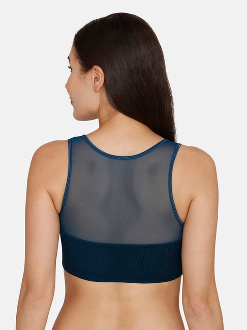 Buy Zivame Blue Medium Coverage Under-Wired Push-up Bra for Women's Online  @ Tata CLiQ