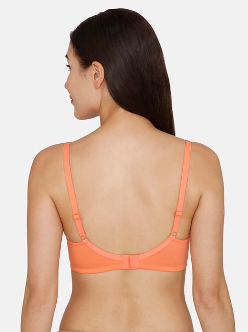 Buy Zivame Orange Non Wired Bra for Women Online @ Tata CLiQ