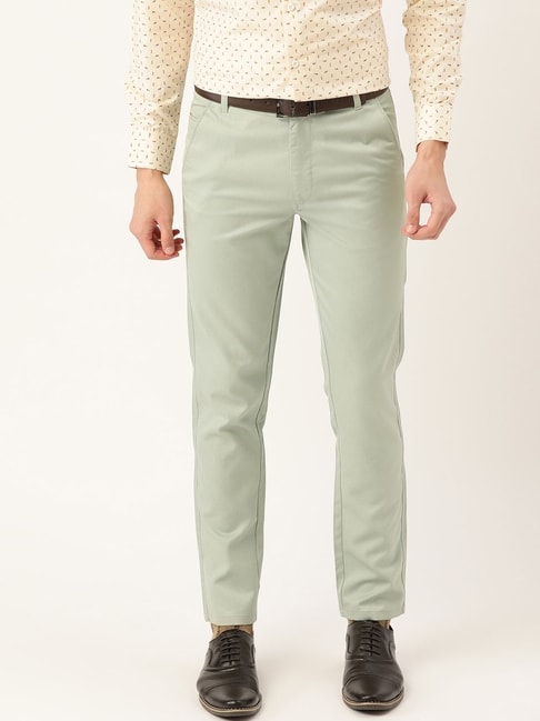 Men Green Trousers Price in India  Buy Men Green Trousers online at  Shopsyin