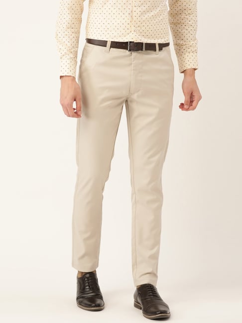 Jagger Tailored Trousers - Beige | Tailored trousers, Trousers, Beige