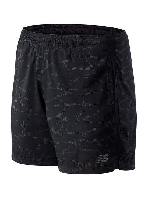 New Balance Black Printed Shorts-picture-38