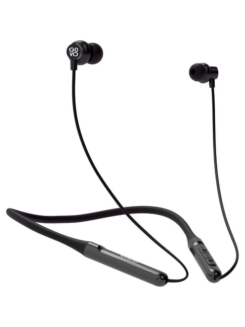 GOVO GOKIXX 900 in-Ear Wireless Neckband Earphone with HD Mic (Black)