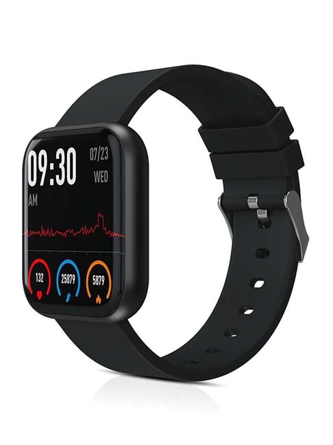 Portronics Kronos POR-1456 X2 SpO2 Smartwatch (Black)