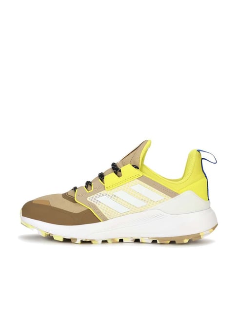 Adidas Men's TERREX TRAILMAKER PRIMEGREEN Brown Hiking Shoes